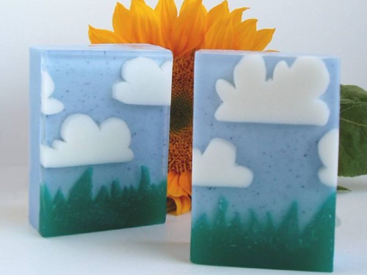 Cloud soap for kids, pair